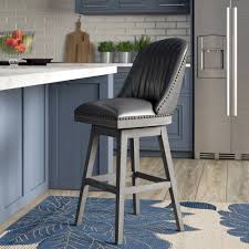 Choose from contactless same day delivery, drive next, decide the features you want in your bar stool like swivel, backless, adjustable or tufted details. Foundry Select Arwood Swivel Bar Counter Stool Reviews Wayfair