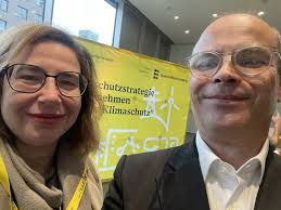 heute auf der KlimaWin "Unternehmen machen Klimaschutz" in Heilbronn