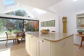 vaulted ceiling kitchen