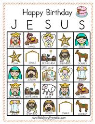 Birth Of Jesus Story With Pictures Printable Nativity Printable Play Set Christmas Sunday School School Christmas Party Christmas Bingo