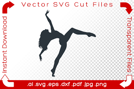Embedding svg's 1 min read i made svgur.com to see if svg embedding could be easier. Woman Acrobat Gymnast Silhouette Graphic By Ibeartoo Creative Fabrica