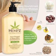 Hempz Sweet Pineapple Honey Melon Moisturizing Skin Lotion Natural Hemp Seed Herbal Body Moisturi In 2020 Body Moisturizer Herbalism Skin Lotion