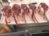 Roseville Meat Company - "Cowboy" steaks for Easter? Brave choice ...