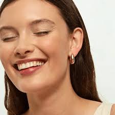 Olivia" Chunky Gold Hoops