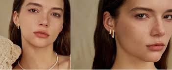 MILACOLATO Hoop øreringe til kvinder 18K øreringe guld øreringe sølv 925  firkantede øreringe guld allergivenlige øreringe øreringe øreringe sølv 925  små store hoop øreringe, Sterlingsølv : Amazon.de: Mode