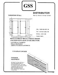 Gss Canadian Stall Canadian Locker Overview Toilet Partition Hardware From Wielhouwer Replacement Hardware