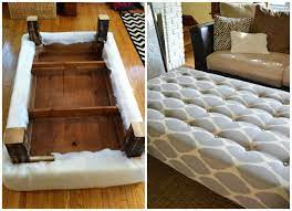 Materials for your diy ottoman. How To Turn A Coffee Table Into An Ottoman Diy Cozy Home Diy Ottoman Diy Coffee Table Home Decor