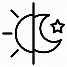 Day Moon Night Sun Icon Download On Iconfinder Weather Icons Icon Day