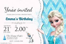 Free Frozen Birthday Invitation Templates Drevio Frozen Birthday Invitations Elsa Birthday Invitations Frozen Invitations