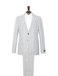 Suit up and stay fresh with our latest drop of men's suits. Mens Grey And Green Check Skinny Fit Suit Jacket Grey Burton Uk