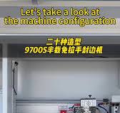 Cabinet door edge banding machine, This is a soft-forming, fully-automatic  edge banding machine that can make more than 20 handle-free shapes. It can  make all popular techniques on the market. The ...