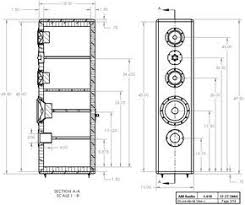 Plan De Recinto De La Torre De Bricolaje Hi Vi Mtmw 3 Way Speaker Plans Speaker Projects Speaker Box Design