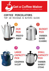 Black And Decker Brew And Go Paper Filter Top 10 Coffee Percolators June 2020 Reviews Buyers Guide Percolator Coffee Best Coffee Grinder Single Cup Coffee Maker