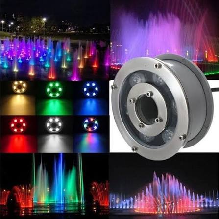 Đèn âm nước bánh xe 6w, 9w, 12w, 18w, 24w – EDISUN