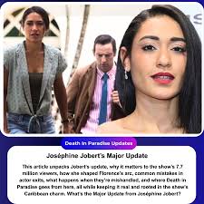 Welcome to the Official Josephine Jobert Fan Page! 🌟** Are you a fan of  the talented actress Joséphine Jobert, known for her captivating role in  *Death in Paradise*? You've come to the