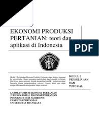 Pt salima memiliki dua departemen produksi dalam mengo lah produknya yakni departemen a dan departemen b. Contoh Soal Dan Jawaban Ekonomi Produksi Pertanian