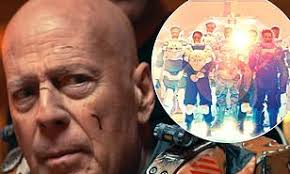 The story follows a group of warriors and scientists who must fight to protect and save their race when a hostile alien species with the power to infect and take over human hosts sets its sights on a futuristic. Bruce Willis Is Sent Into Space To Face A Hostile Alien Fleet In Cosmic Sin Trailer Daily Mail Online