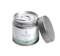 Custom Matcha Tea Tin Can Pop-Top Design with Screw Lid Tinplate Material  for Food Storage