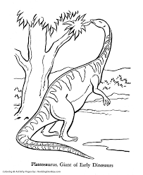 Dinosaur Coloring Pages Printable Plateosaurus Coloring Page Sheet And Kids Activity Page Dinosaur Coloring Dinosaur Coloring Pages Dinosaur Coloring Sheets