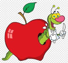Descarga caterpillar worm cartoon character vector de archivo y descubre vectores similares en adobe stock. Worm Apple Cartoon Apple Bugs Cartoon Character Food Heart Png Pngwing