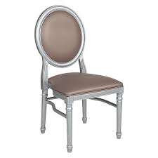 Flash Furniture Le S T Mon Gg 110 61 Taupe Round Back Dining Chair Zoro Com