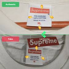 Make sure you check out the entire video so that you know is your buying the real deal. Step 1 Real Vs Fake Supreme Paris Bogo Neck Tag In 2021 Box Logo Tshirt Logo Vintage Tags