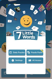 7 little words is one of the most popular games for iphone, ipad and android devices. News Blue Ox