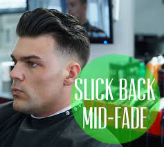 Slick Back Mid Fade Haircut Tutorial Step By Step Fade Haircut Tutorial Haircut Tutorial Haircut Tutorial Step By Step