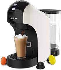 Maybe you would like to learn more about one of these? Amazon Com Coffee Machine Capsule Coffee Machine Espresso Cappuccino And Latte Pod Machine For Dolce Gusto Capsules 34 Oz Water Tank 3 Level Settings Gretess Opt Xw Kitchen Dining