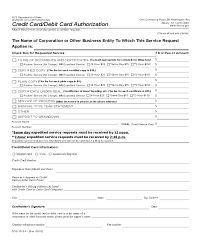 Within 10 business days, dc dmv will mail your identification card to your address of record. Credit Card Debit Card Authorization Form New York Edit Fill Sign Online Handypdf