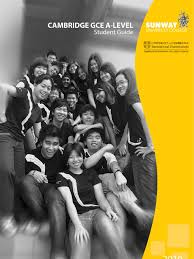 Bandar sunway, selangor | iskandar puteri, johor. Sunway University College Cambridge Gce A Level Student Guide 2010 Gce Advanced Level United Kingdom Test Assessment