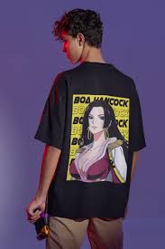 Fuddy Moda One Piece Boa Hancock Back Printed Hoodie Sweatshirt, Unisex  Oversize Anime Printed Hoodie - Trendyol