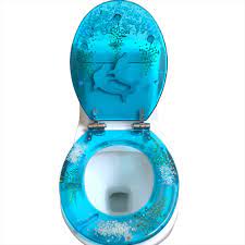 Great savings & free delivery / collection on many items 40 33cm High Grade Lovely Dolphin Style Stainless Steel Slow Down Hinge Resin Toilet Seat Cover Suitable For O U V Shaped Toilet Toilet Seat Covers Aliexpress