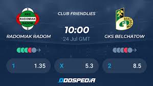 Rks radomiak radom is a polish football club based in radom, poland. Radomiak Radom Gks Belchatow Live Score Stream Odds Stats News