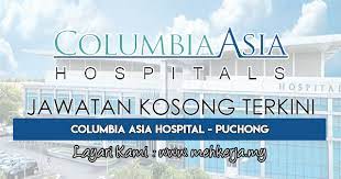 Kerja kosong jobs now available. Jawatan Kosong Terkini Di Columbia Asia Hospital Puchong 15 Feb 2019 Jawatan Kosong 2021 Kerja Kosong Terkini Job Vacancy