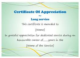 The certificate templates shall contain name of both employer and employee, date of joining, date of release and even the employment nature. 50 Professional Free Certificate Of Appreciation Templates For Every Need Demplates