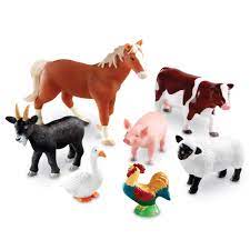 Learning Resources Jumbo Farm Animals In 2021 Farm Animal Toys Animals Animal Figures