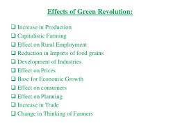 Result Evaluation Of Green Revolution 1 Statistical Result Green Revolution Revolution How To Plan