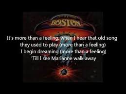 Boston More Than A Feeling More Than A Feeling Lyrics Album Songs