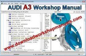 Audi A3 Service Repair Workshop Manual Audi A3 Audi Repair