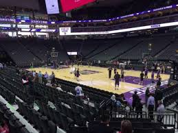 Golden 1 Center Section 117 Home Of Sacramento Kings