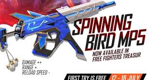Below we shall list the top 10 best gun combinations in free fire. Garena Free Fire Free Fighter Treasure Event Get Spinning Bird Mp5 Skin