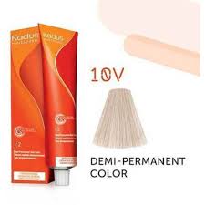 Generally speaking, if your natural hue is super dark, and/or you're looking to achieve a super light (think platinum) end result ahead, the best blonde hair dyes that check all of our boxes. Kadus Professional Demi Permanent Hair Color 10v Lightest Blonde Violet 2 Oz 7864