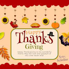 . nuestras fa milias un feliz día de acción de gracias. Plantilla De Feliz Deseo De Accion De Gracias Imagen De Instagram Postermywall