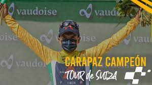 Richard carapaz es el campeón del tour de suiza. Richard Carapaz Campeon Del Tour De Suiza Youtube