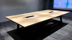Here are some types of wood that you can use for a custom conference table or desk. Meeting Tables