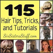Six Sisters Stuff 115 Hair Tips Tricks And Tutorials Hair Hacks Hair Styles Hair