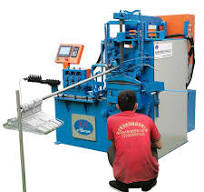 clothes hanger hook machine