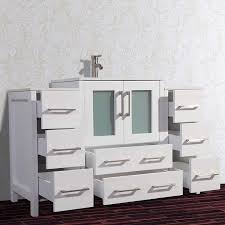 vanity art 54 inch single sink bathroom