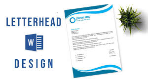 Unzip and open it with your.pdf reader and simply click in the center to write your own letter from santa. Design A Letterhead In Just 5 Minutes Ms Word Letterhead Design Youtube